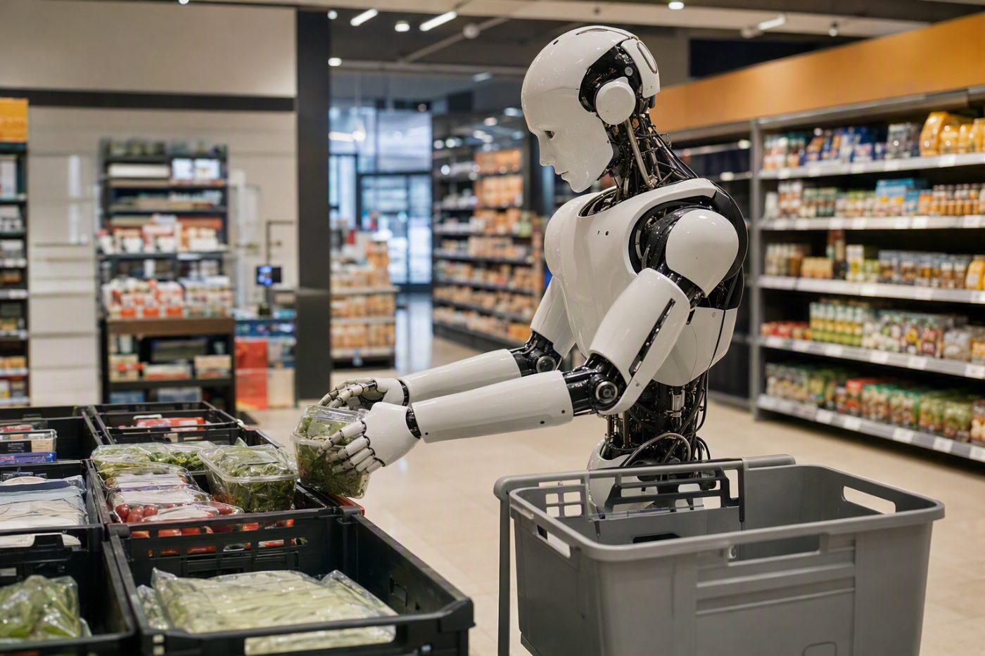 Order picking in store